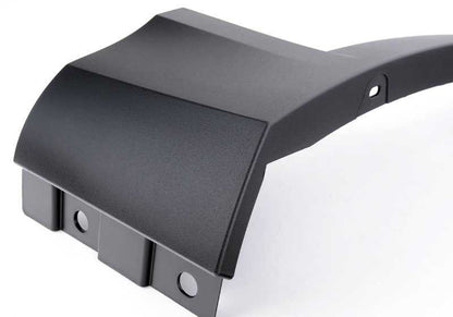 Embellecedor de paso de rueda delantero derecho OEM 51777210082 para BMW X3 F25 y X4 F26. Original BMW.