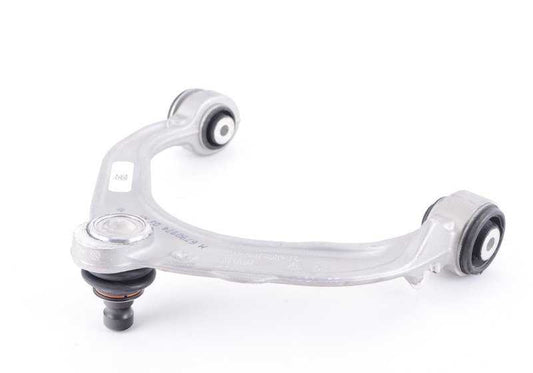 Brazo de suspensión superior derecho OEM 31126790974 para BMW X5 E70, F85 y BMW X6 E71, F86. Original BMW.