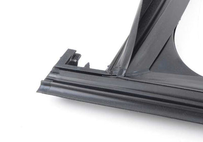 Guía de ventana puerta delantera izquierda para BMW X3 F25 (OEM 51317311261). Original BMW