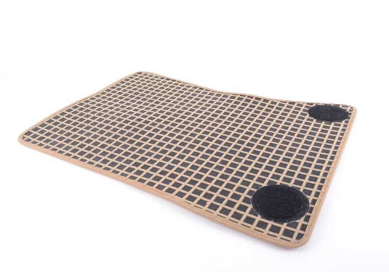 Velour car mats for BMW X5 E70, E70N (OEM 51477290020). Original BMW