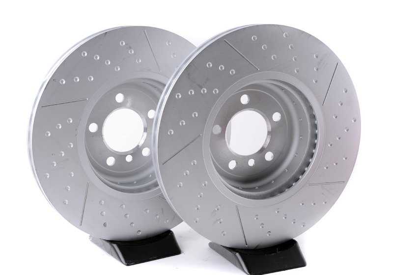 Kit de freio esportivo M Performance 18 "OEM 34112450468 Para BMW F20, F21, F22, F23, F30, F31, F34, F32, F33, F36. BMW original.