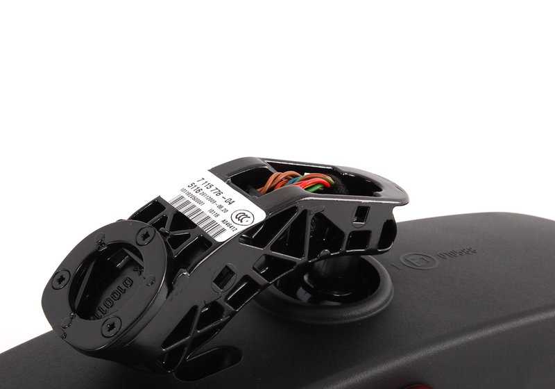 Specchio interno EC / LED per la serie BMW 3 E46 (OEM 51167115776). BMW originale
