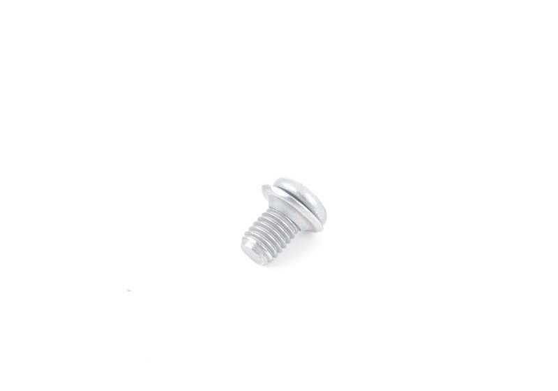 Tornillo de cabeza plana OEM 51217203738 para BMW E65, E66, E89. Original BMW.