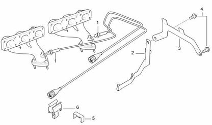 Sonda Lambda para BMW E36, Serie 5 E39 (OEM 11781437943). Original BMW