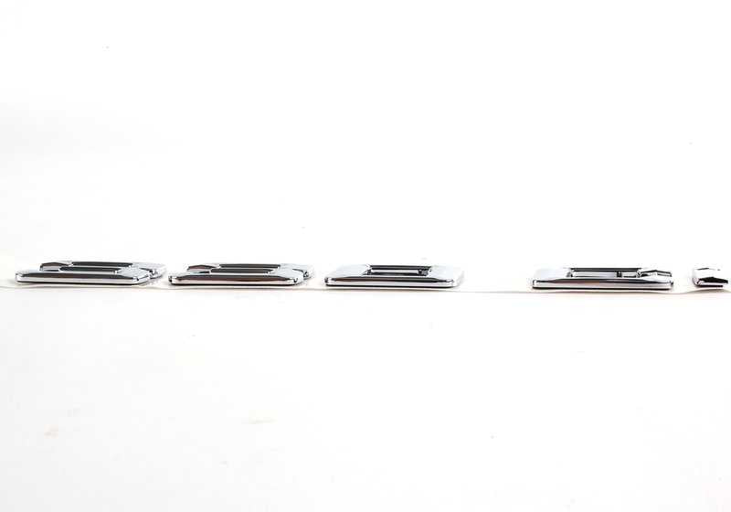 Emblema adhesivo trasero OEM 51147004688 para BMW E46. Original BMW.