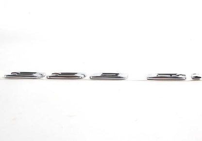 Emblema adhesivo trasero OEM 51147004688 para BMW E46. Original BMW.