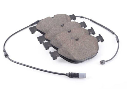 Juego de pastillas de freno con sensor OEM 34112449268 para BMW F07, F07N, F10, F10N, F11, F11N, F06, F06N, F12, F12N, F13, F13N. Original BMW.