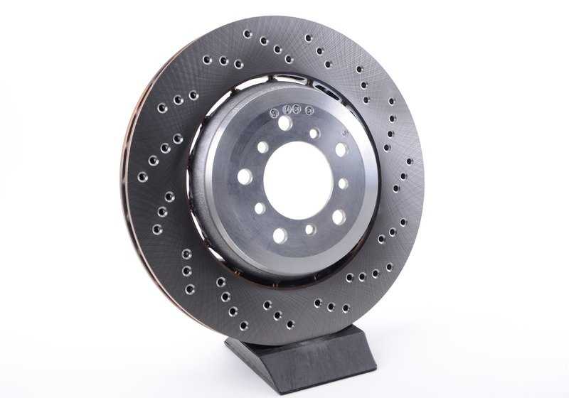 Disque de frein avant ventilé OEM 34112282446 pour BMW E46 M3, E85 Z4 M, E86 Z4 M. BMW ORIGINAL.
