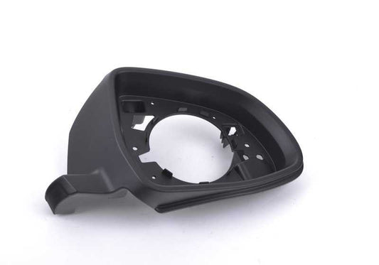 Soporte derecho negro OEM 51167291204 para BMW X3 F25 y X4 F26 (modelos sDrive18d, sDrive20i). Compatible con varios acabados de retrovisor. Original BMW.