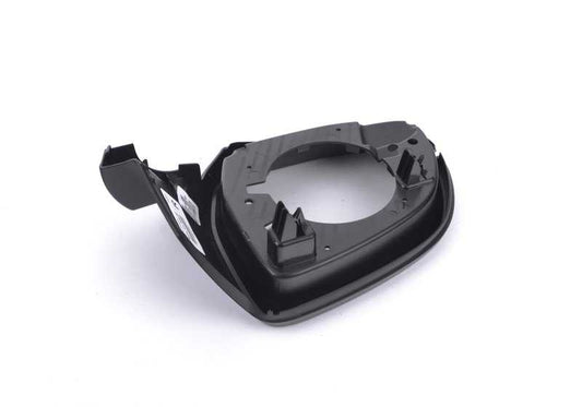 Soporte derecho negro OEM 51167291204 para BMW X3 F25 y X4 F26 (modelos sDrive18d, sDrive20i). Compatible con varios acabados de retrovisor. Original BMW.