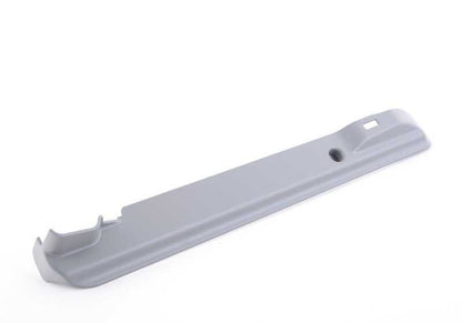 Tapa embellecedora gris OEM 52108217314 para BMW Serie 5 E39 y Serie 7 E38. Pieza original BMW.