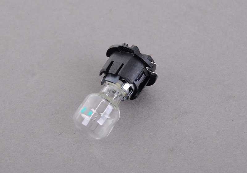 Portalámparas con bombilla OEM 63217954459 para BMW X4 F26. Repuesto original BMW.