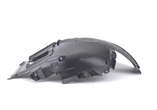 Cubierta paso de rueda delantera derecha OEM 51717185164 para BMW F01, F02, F04. Original BMW.