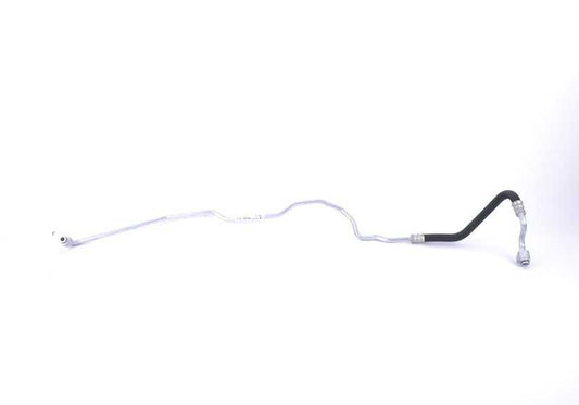 Tubería de aceite del radiador (ida) OEM 17217600973 para BMW X5 E70 y BMW X6 E71. Original BMW.