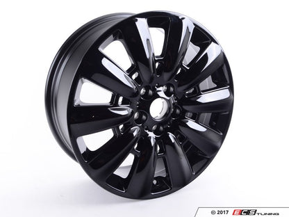 Cerchio in lega leggera 18" 7.5J ET51 Jet Black Uni OEM 36116856034 per MINI Countryman F60 (2015-2020), Countryman F60 LCI (2019-2024). Originale MINI.