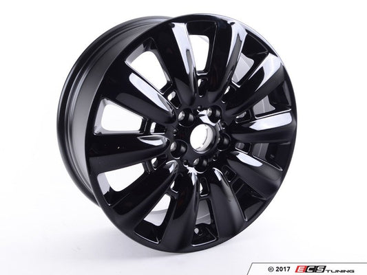 Cerchio in lega leggera 18" 7.5J ET51 Jet Black Uni OEM 36116856034 per MINI Countryman F60 (2015-2020), Countryman F60 LCI (2019-2024). Originale MINI.