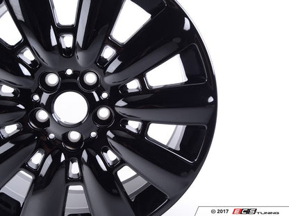 Cerchio in lega leggera 18" 7.5J ET51 Jet Black Uni OEM 36116856034 per MINI Countryman F60 (2015-2020), Countryman F60 LCI (2019-2024). Originale MINI.