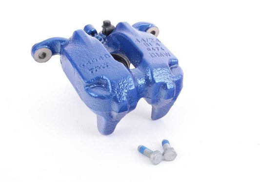 Pinza de freno trasera derecha OEM 34217845816 para BMW F10, F06, F12, F13. Compatible con sistemas de freno trasero con unidad EMF. Recambio original BMW.