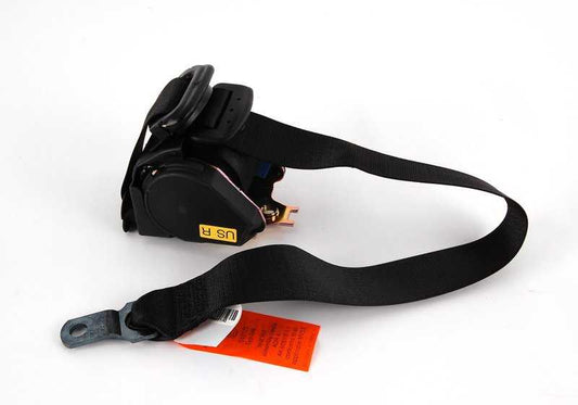 Cinturón seguridad delantero derecho con limitador OEM 72118198572 para BMW E39 {525i, 528i} con cambio manual y automático. Original BMW.