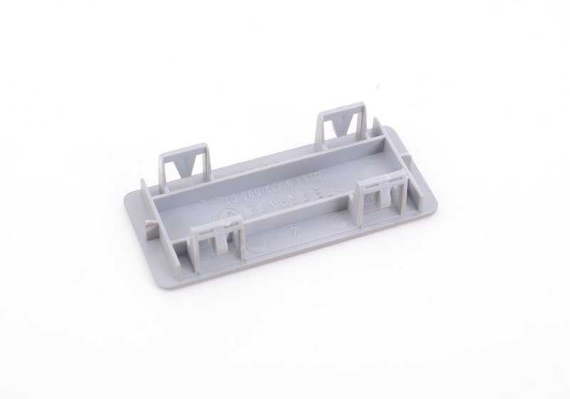Tapa interruptor interior OEM 51443418736 para BMW X3 E83 (modelos: 1.8d, 2.0d, 2.0i) con distintas motorizaciones y transmisión manual. Original BMW.