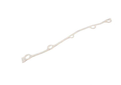 Junta izquierda sin amianto OEM 11141312616 para BMW E30 {320i, 320is, M3} modelos S14. Original BMW.