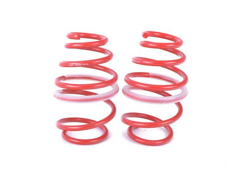 Kit de suspensión deportiva M Performance OEM 33502414216 para BMW F80, F80N, F82, F82N. Mejora dinámica y estética con muelles rojos. Solo para BMW. Original BMW.