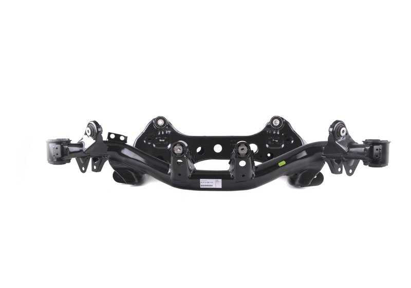 Subchasis trasero OEM 33316783713 para BMW E81, E82, E87, E88, E90, E91, E92, E93. Original BMW.
