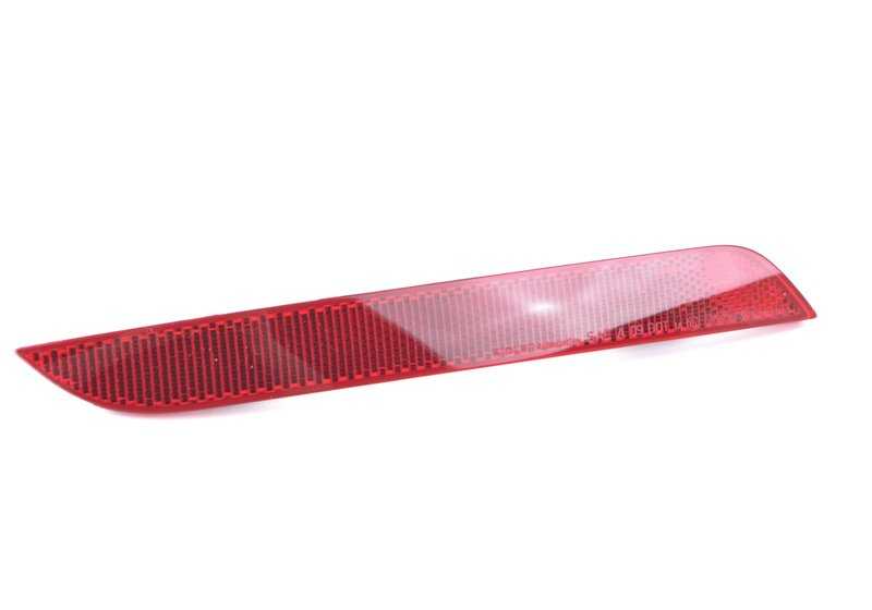 Reflector trasero izquierdo OEM 63147203237 para BMW Serie 5 F10, F18. Pieza original BMW.