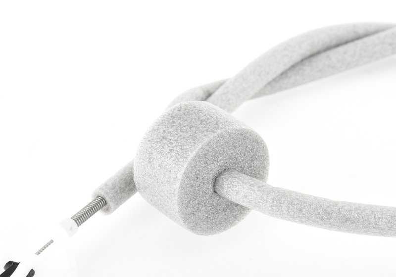 Front interior door release Bowden cable for BMW F21, F22, F23, F87 (OEM 51217268696). Original BMW.