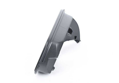 Rechte strukturierte schwarze Unterstützungsring für BMW F20, F21, F22, F23, F30, F31, F34, F35, F32, F33, F36, I01, E84 (OEM 51167284124). Original BMW.
