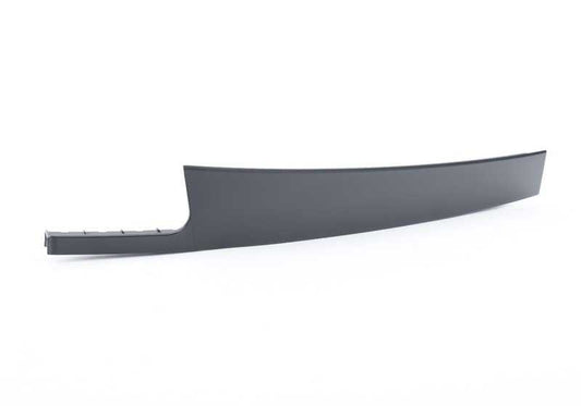 Outdoor mold Pilar B left OEM 51357258307 for BMW F30, F31, F80. Original BMW.
