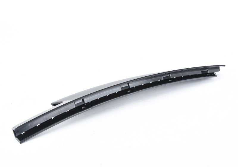 Moldura exterior pilar B izquierdo OEM 51357258307 para BMW F30, F31, F80. Original BMW.