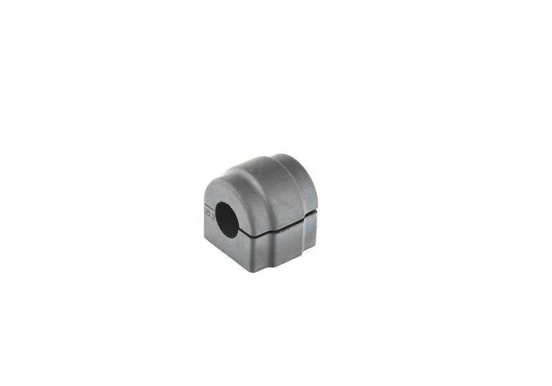 Silentblock barra estabilizadora OEM 31356765573 para BMW E81, E87, E87N. Diámetro 25,2mm. Recambio original BMW.