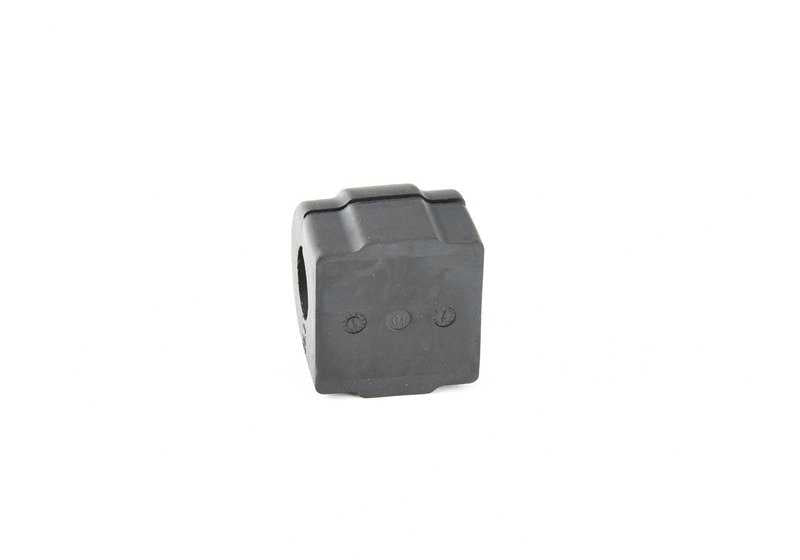 Silentblock barra estabilizadora OEM 31356765573 para BMW E81, E87, E87N. Diámetro 25,2mm. Recambio original BMW.