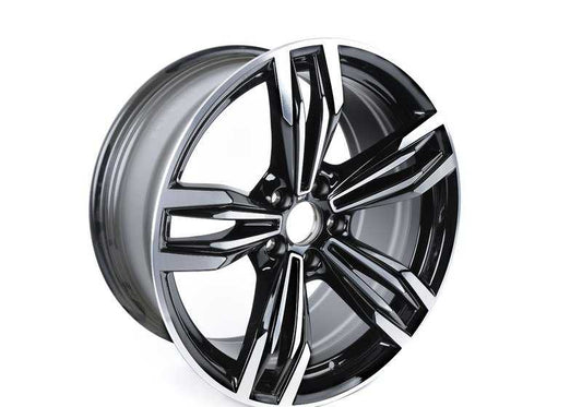 Jet Black OEM Alloy Pneu 36118047256 para BMW F06, F12, F13. BMW original.