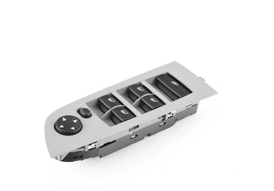 Interruptor alzacristal lado conductor OEM 61319217363 para BMW Serie 3 E90, E91, E92, E93. Original BMW.
