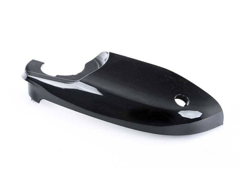 Parte inferior derecha del retrovisor exterior Shadow Line OEM 51167327910 para BMW F25, F15, F85, F16, F86 y F26. Pieza original BMW.