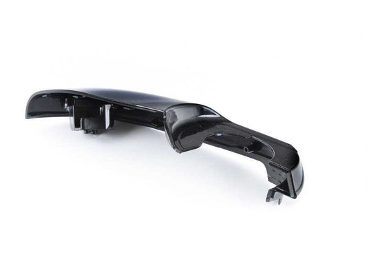 Parte inferior derecha del retrovisor exterior Shadow Line OEM 51167327910 para BMW F25, F15, F85, F16, F86 y F26. Pieza original BMW.