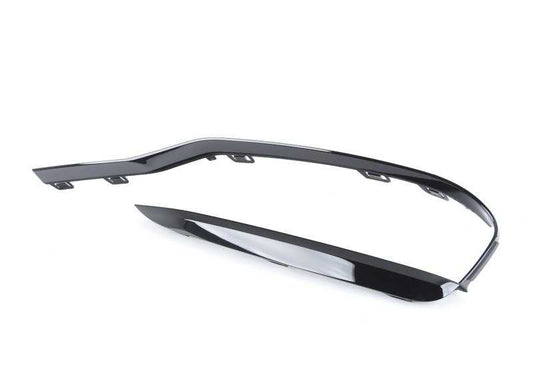 Moldura difusor de aire derecha OEM 51117396854 para BMW Serie 3 F30 LCI, F31 LCI. Original BMW.