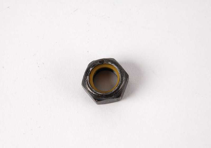 Tuerca autoblocante hexagonal OEM 32211094586 para BMW E39, E38, E52. Original BMW.
