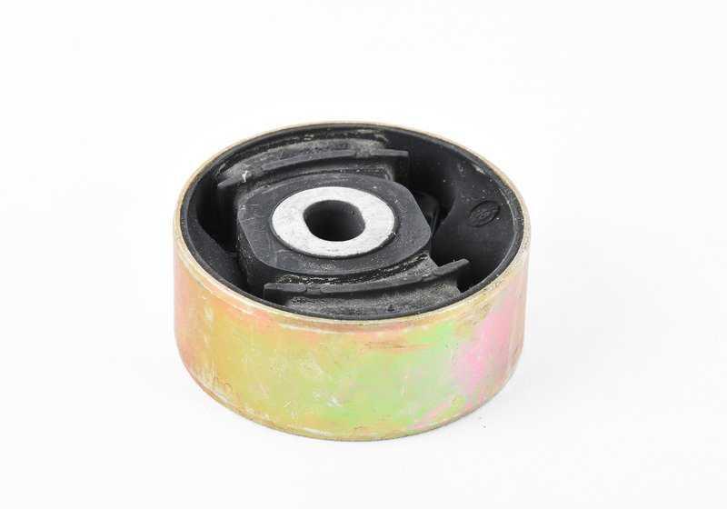 Silentblock de goma OEM 33171090950 para BMW E36 y Z3. Pieza del soporte del diferencial trasero. Original BMW.