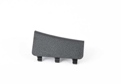 Tapa embellecedora izquierda OEM 51477326435 para BMW X5 F15 (modelos: sDrive25d, sDrive35i, xDrive25d). Pieza original BMW. Color negro. Apta para maletero lado izquierdo.
