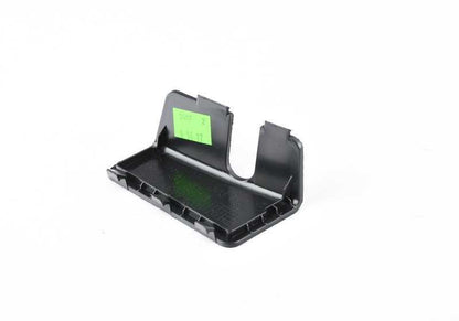 Tapa embellecedora izquierda OEM 51477326435 para BMW X5 F15 (modelos: sDrive25d, sDrive35i, xDrive25d). Pieza original BMW. Color negro. Apta para maletero lado izquierdo.