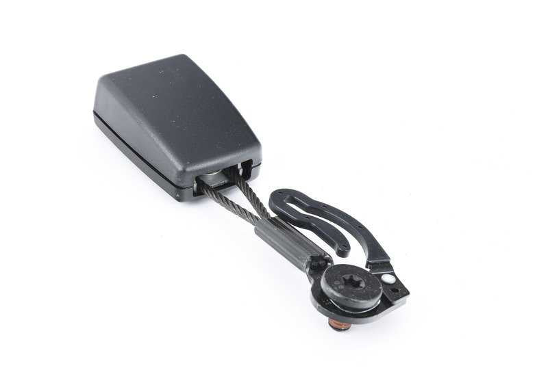 Cinturón de seguridad trasero derecho OEM 72117161640 para BMW X5 E70, E70N. Original BMW.