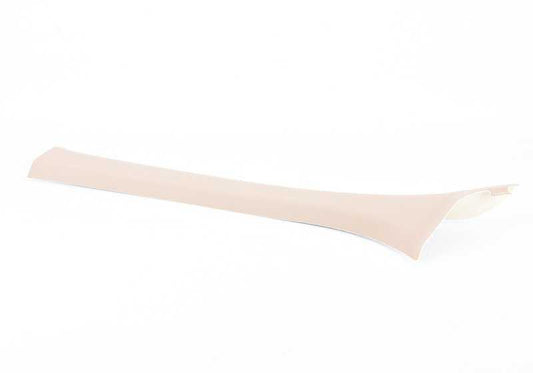 Paramento columna A izquierda OEM 51438268193 HELLBEIGE 2 para BMW Serie 3 E46. Original BMW.