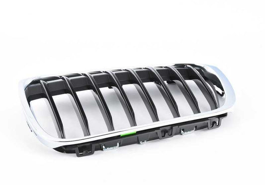 Rejilla decorativa delantera izquierda OEM 51117383363 para BMW X1 {F48: sDrive16d, 18i, 20i, xDrive20d, xDrive25i}. Original BMW.