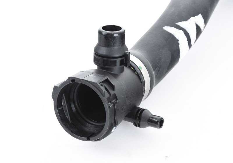 Manguito del líquido refrigerante OEM 17127646155 para BMW X3 F25 y X4 F26 (modelos compatibles: sDrive20i, xDrive20i, xDrive28i). Original BMW.
