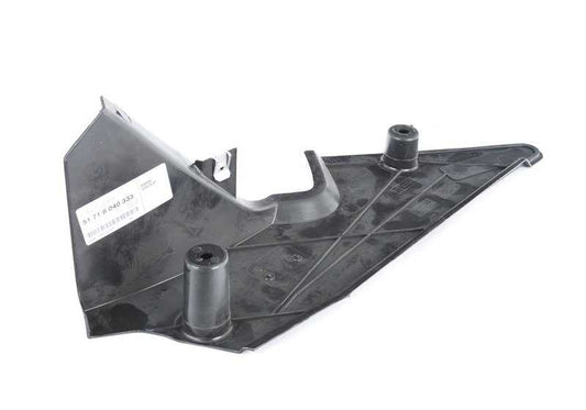 Left side cover of the OEM tank 51718040333 for BMW E60 m5 and E63 m6. Compatible with models with S85 motor. Original BMW piece.