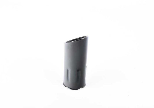OM 82119401165 Embelezamento de escape preto para BMW E34 525i (modelos motores M20 e M50, mudança manual ou automática). BMW original.