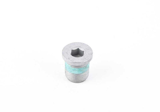 Tornillo de cierre OEM 11127521440 para BMW E81, E82, E87, E88, E90, E91, E92, E93, E60, E61, F10, F11, E63, E64, E65, E66, F01, F02, E84, E83, F25, E70, E85, E86, E89. Original BMW.